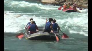 preview picture of video 'Rafting im Canyon bei Antalya'