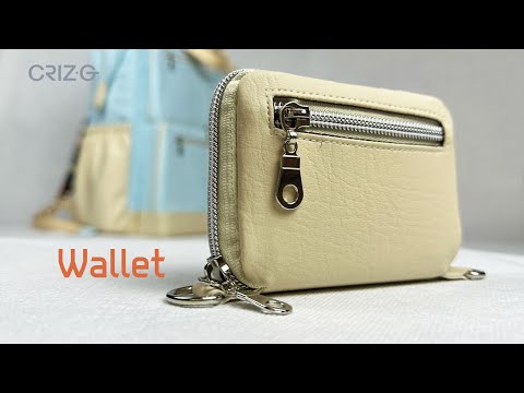 Matching Wallet for Totepack for School/Travel. Back to school Series. DIY