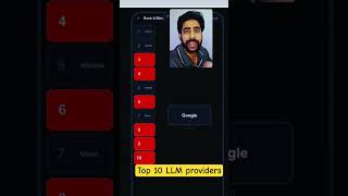 Top 10 LLM first AI companies. #anthropic #aihindi #aiinhindi #shortsvideo #shorts #aishorts #openai