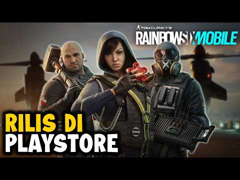 Akhirnya Rilis Juga di Playstore Indonesia! - Rainbow Six Mobile (Android/iOS)