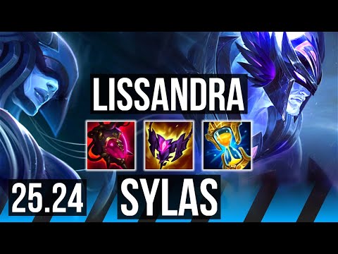 LISSANDRA vs SYLAS (MID) | KR Master | 25.24