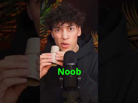 Pro vs Noob ASMRTist #shorts #asmr