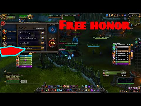 How to get FREE HONOR and RENOWN all this week any Item lvl!