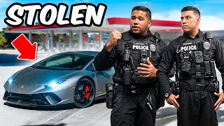 Cops Interrogate Me For My Stolen Lamborghini ! | Braap Vlogs