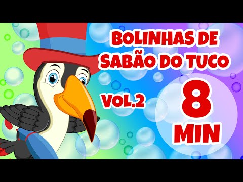 Bolinhas de Sabão do Tuco Vol.2 - Giramille 8 min | Desenho Animado Musical