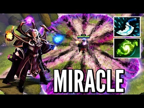 Miracle- Insane Invoker Dota 2 with Blink Dagger and Refresher Orb Top MMR Pro Gameplay