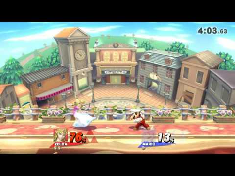 SSB4 - Zelda vs Mario