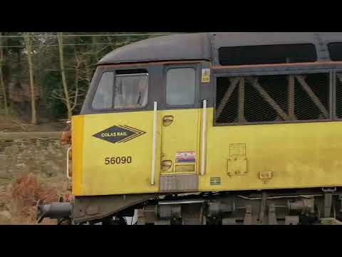 56090 6k30 Carlisle Yard - Pinnox Branch Esso Sidings, 11th February 2022