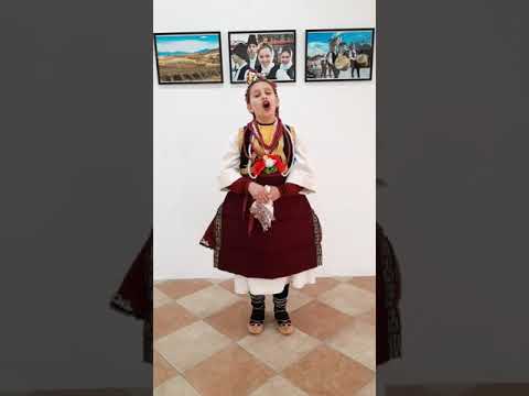 Nina Dimovska - "Moma sedi na čardakot", 11 years old, from Macedonia