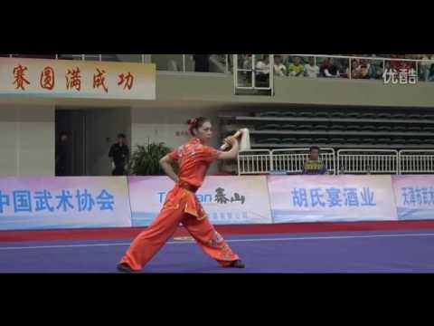 2016 China National Wushu Taolu Championship Qi Xinyi 3rd Place & Lai Xiaoxiao  2nd Place