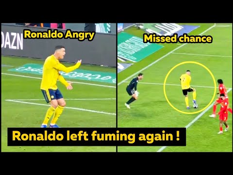 Ronaldo FURIOUS as Al Nassr Suffer Back to Back Losses vs Al Qadsiah