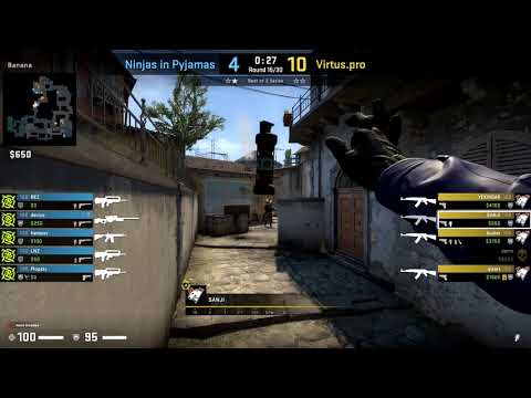 CSGO POV Virtus.pro SANJI vs. NIP on Inferno - 27 kills