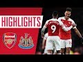 10 HOME PREMIER LEAGUE WINS IN A ROW! Arsenal 2 - 0 Newcastle | Goals & highlights