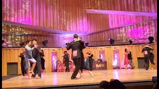 Hoi Shan Leung y Victor Cho at the Mundial de Tango 2023 preliminary round song 1