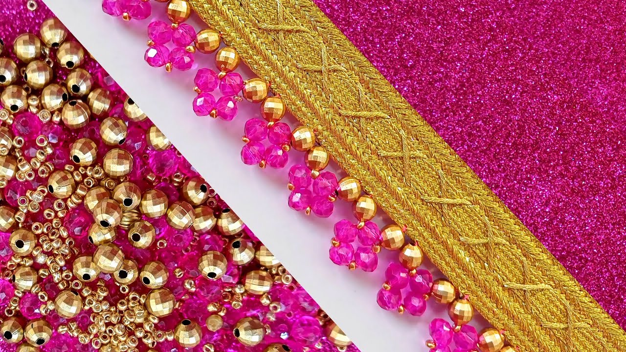 Have you ever used this embroidery on your clothes???#DIY💖⚘️💖