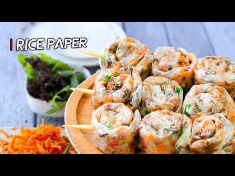 How to Make Perfect The Prettiest (and Tastiest) Vietnamese Rice Paper Rolls  - Everyday Food