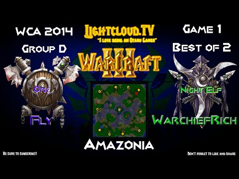 Fly (OK) VS WarchiefRich (NE) - WC3 G1 - WCA Group D