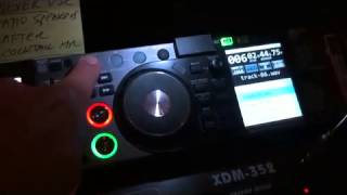 Gemini CDJ CDMP firmware issue:  no eject in middle of event