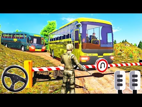 Offroad Army Bus Simulator 2019 - Best Android GamePlay