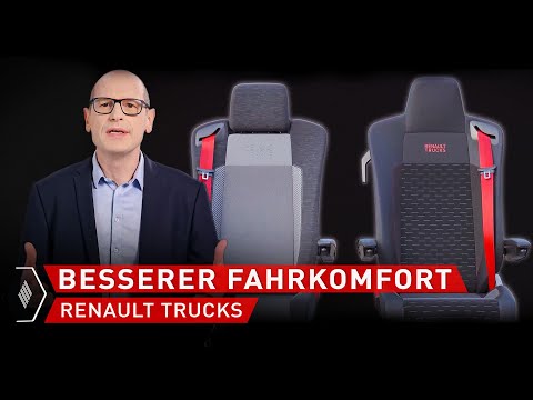 Neue Sitze für noch besseren Fahrkomfort | RENAULT TRUCKS