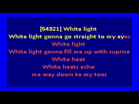 david bowie  - white light white heat  (karaoke)