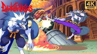 Darkstalkers Jon Talbain/Gallon Longplay (Arcade) [4K / 60FPS / Frame Interpolation]