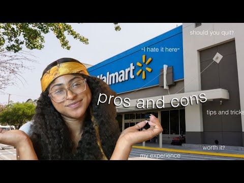 my experience working at Walmart // pros and cons, tips and tricks, etc. | RealTalk ep. 3