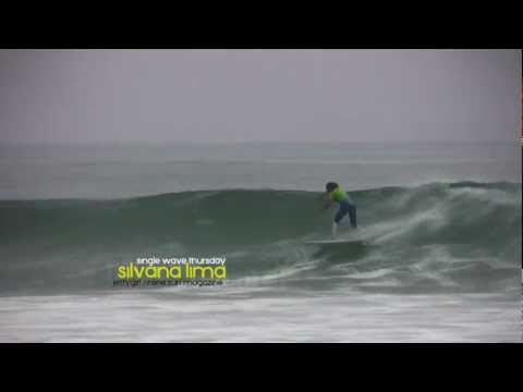 Single Wave Thursday with Silvana Lima. One ride, no music, just surfing.