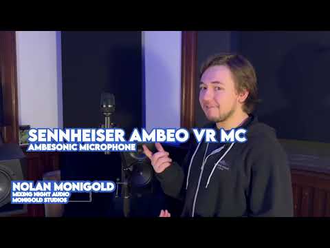 Mixing Night with Ken Lewis - How To Use Ambeo VR 3D Microphone