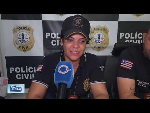 DELEGADO WLISSES ALVES E DELEGADA LUANNY SILVA FALAM DA OPERAÇÃO RASTREIO EM GOVERNADOR ARCHER-MA