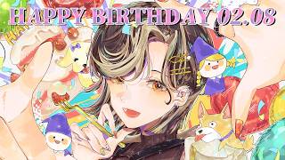 【#白雪巴誕生日2026】ケーキを食べてパーッとお祝いしちゃおうかしら🎉🎉🎉【白雪巴/にじさんじ】