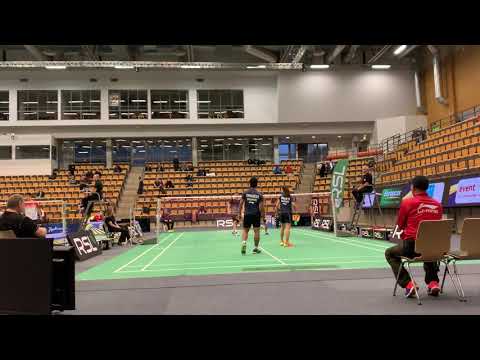 Great comeback on the first round! Danny Bawa Chrisnanta & Tan Wei Han VS Joachim Anneberg & Signe