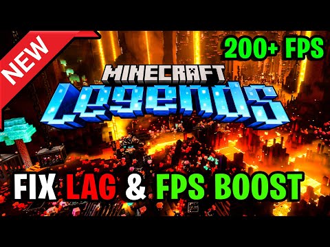 NEW Minecraft Legends FPS Boost & Lag Fix (✅easy steps)!!