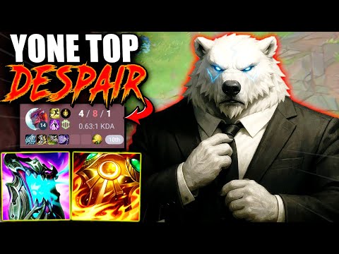 Showing to this Little Yone who is the IMMORTAL VOLIBEAR RAID BOSS OF TOP LANE 💀💀 | s15 Gameplay