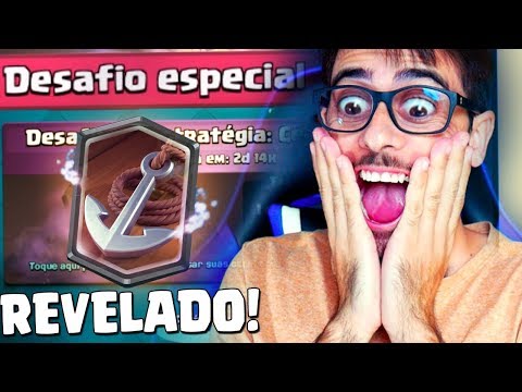 REVELEI!!! NOVO DESAFIO CLASH ROYALE