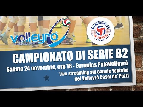 Ore 16 - Campionato Nazionale Serie B2: Volleyrò CDP / Volley Ladispoli