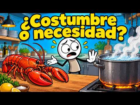 ¿Por qué hervimos las langostas vivas?