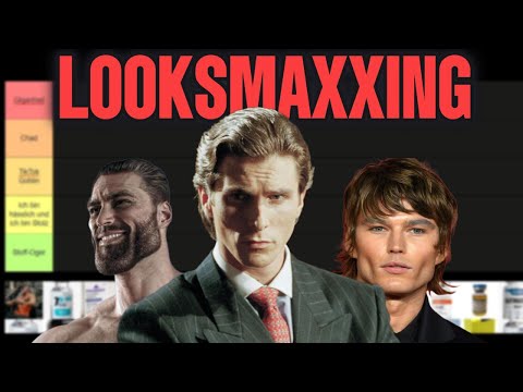 Looksmaxxing Tierlist - Beauty Methods Ranked - The Best Tools for a Better Look