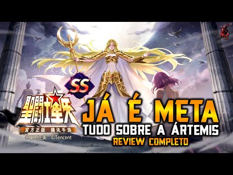 REVIEW ÁRTEMIS! TUDO SOBRE A NOVA SS DO GAME! SKILLS, COSMOS E HABILIDADES! Saint Seiya Awakening!