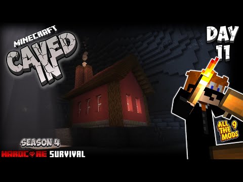 Dibz82 - Minecraft: Caved In - Extra Baggage - Day 11 | S4 [ ATM 9 Hardcore Survival ]