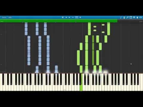 Two Steps From Hell: Flight of the Silverbird | Piano Arrangement Midi Visualisation