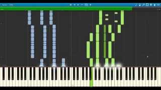 Two Steps From Hell: Flight of the Silverbird | Piano Arrangement Midi Visualisation