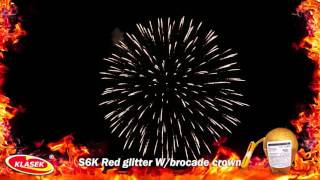 KP 150 Klasek Red Glitter w.Brocade Crown premium