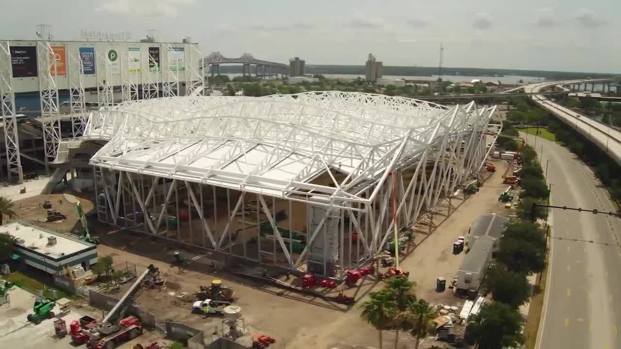 Daily's Place is on schedule