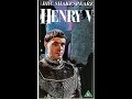 Original VHS Opening And Closing To BBC Shakespeare Henry V UK VHS Tape