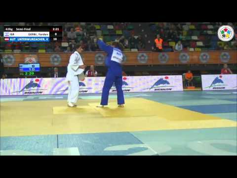 Yarden GERBI (ISR) Vs Kathrin UNTERWURZACHER (AUT) - Judo Grand Prix Samsun 2014 [-63kg]