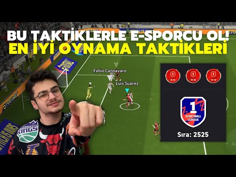 NASIL E-SPORCU GİBİ OYNARSIN? eFootball 2025 Mobile TAKTİKLERİ!