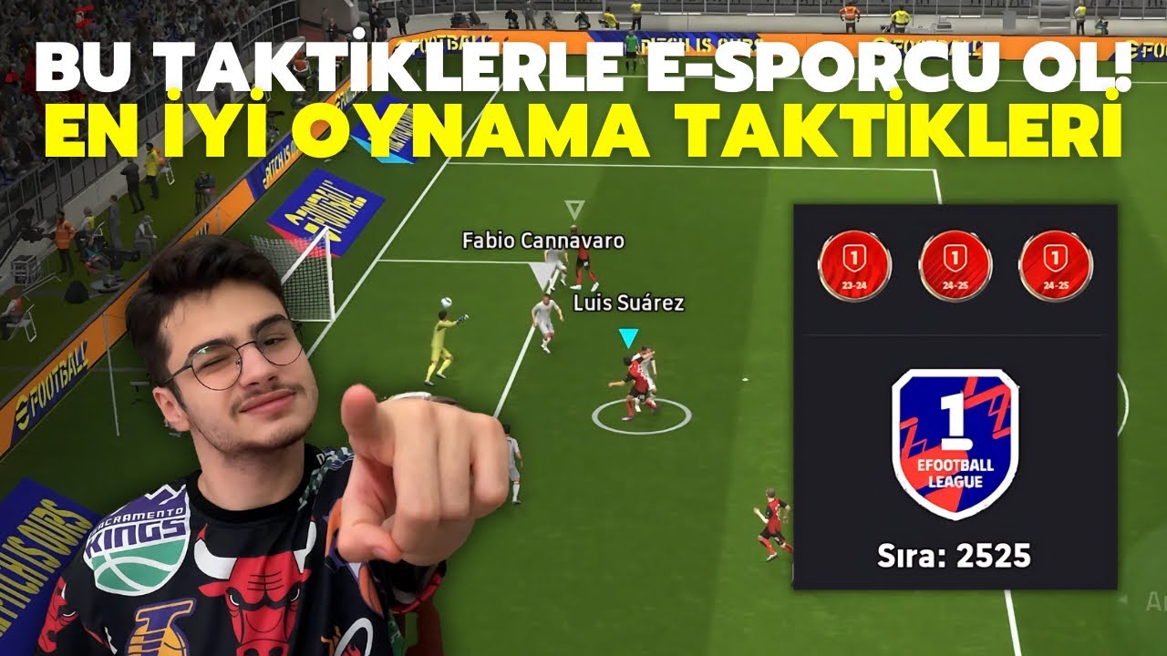 NASIL E-SPORCU GİBİ OYNARSIN? eFootball 2025 Mobile TAKTİKLERİ!