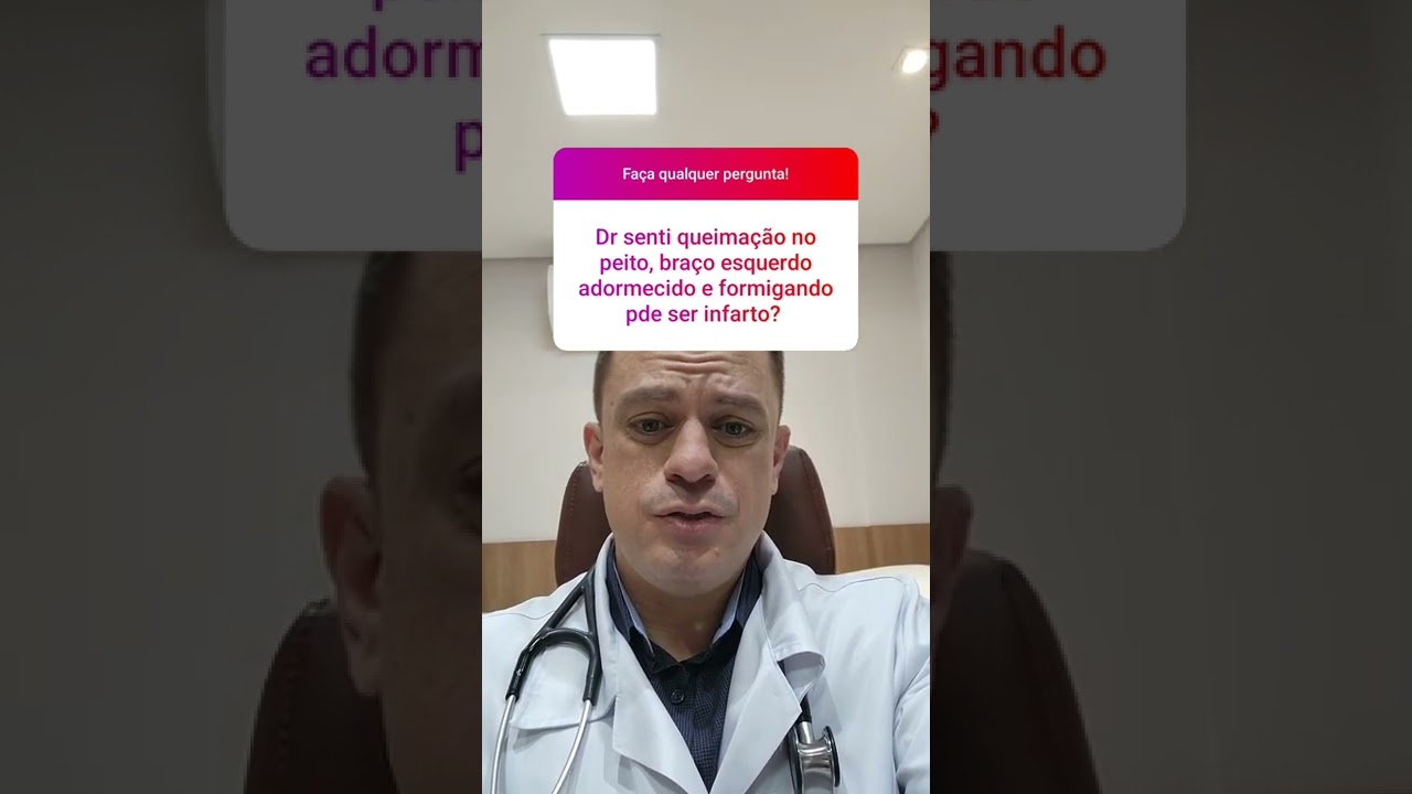 Infarto pode dar queimação no peito