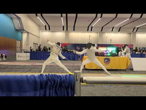 San Jose NAC SMF 2022 - L8 - Alex Massialas v Bryce Louie